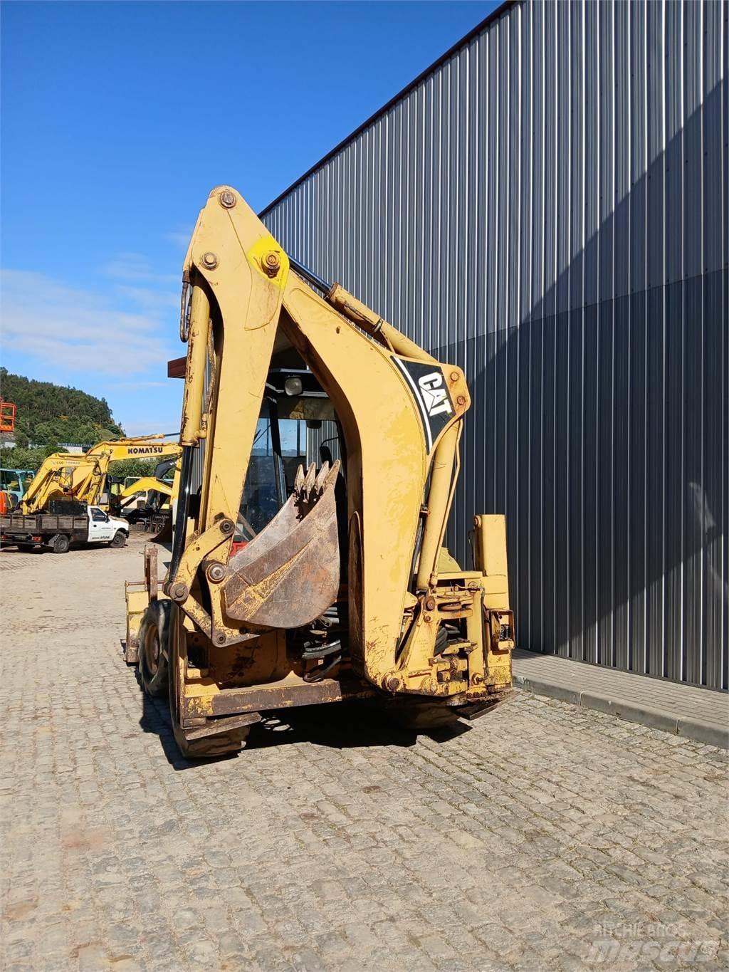 CAT 428B Buldoexcavatoare