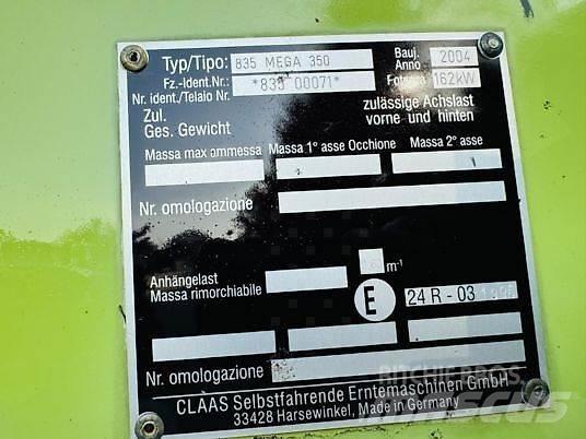CLAAS MEGA 350 Combine de secerat