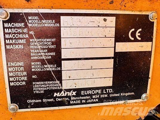 Hanix H115B-2 Excavatoare pe șenile
