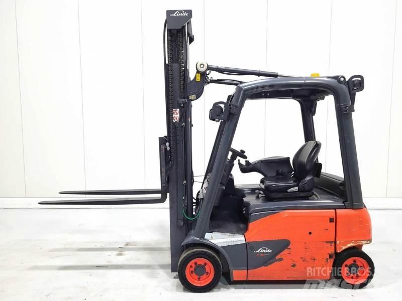 Linde E16P-02 Stivuitor electric