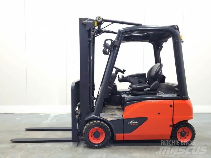 Linde E16P-02 386 Stivuitor electric