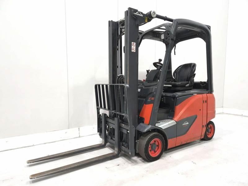 Linde E16PH-02 Stivuitor electric