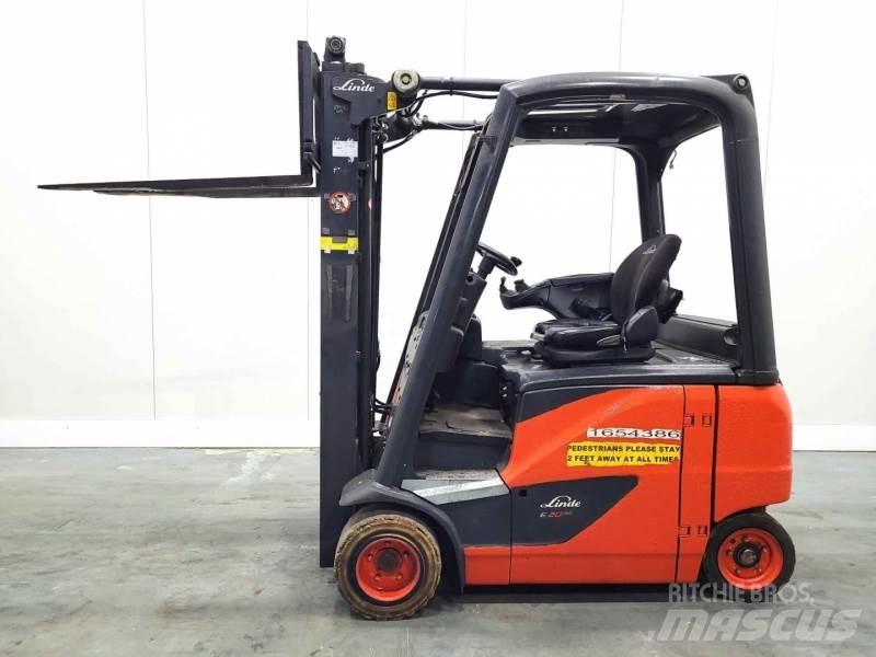 Linde E20PH-02 EVO 386 Stivuitor electric