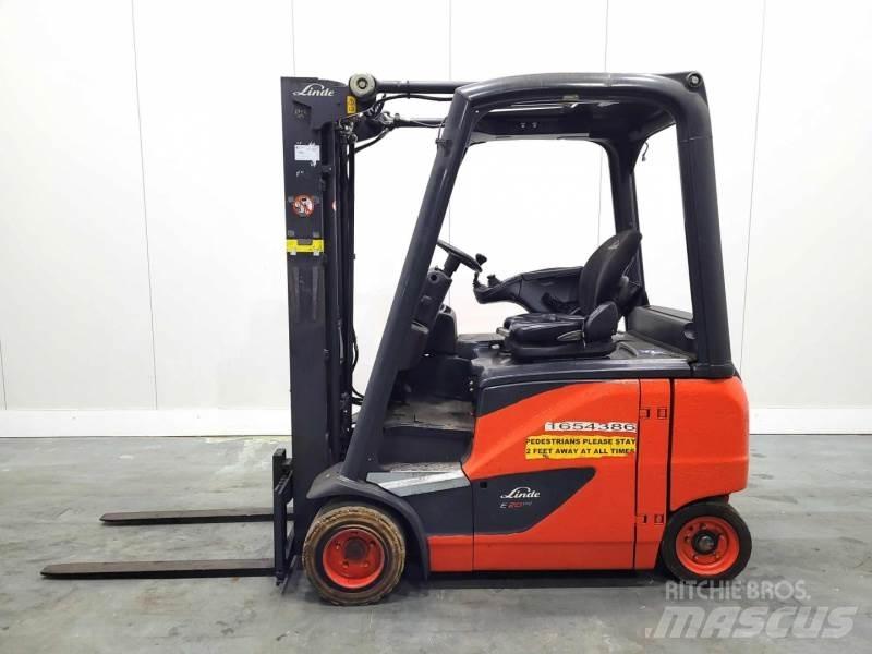 Linde E20PH-02 EVO 386 Stivuitor electric