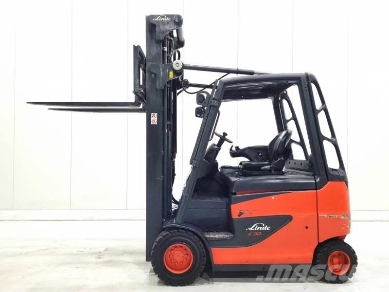 Linde E30 387 Stivuitor electric
