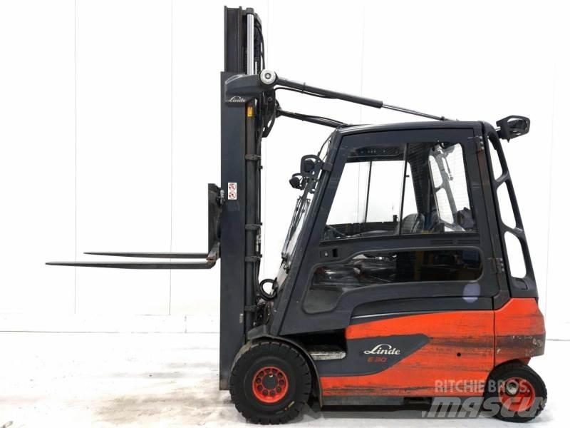 Linde E30L-01 Stivuitor electric
