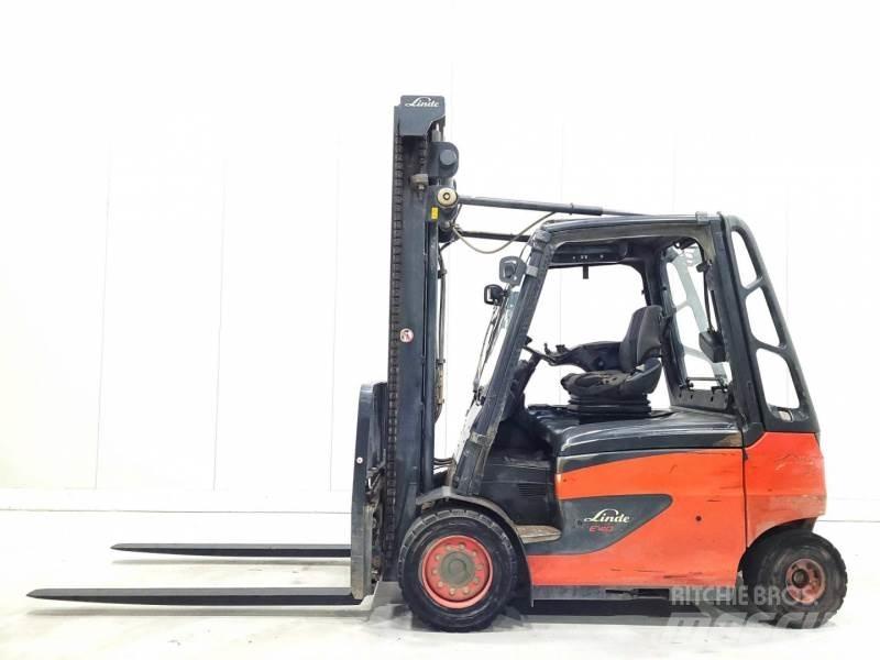 Linde E40 Stivuitor electric