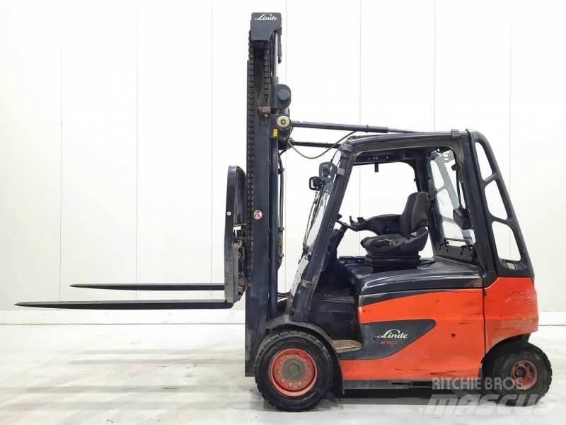 Linde E40 Stivuitor electric