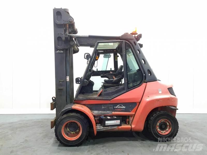 Linde H60D-03 396 Stivuitor diesel