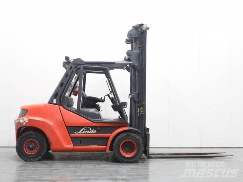 Linde H80D-02/900 396 Stivuitor diesel