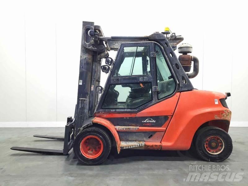 Linde H80D-03/900 396 Stivuitor diesel