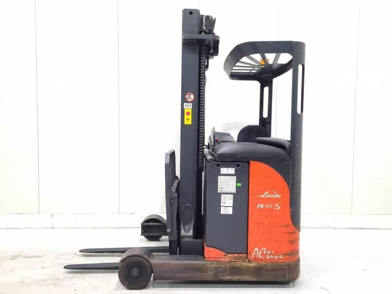Linde R14-03 Stivuitor cu catarg retractabil