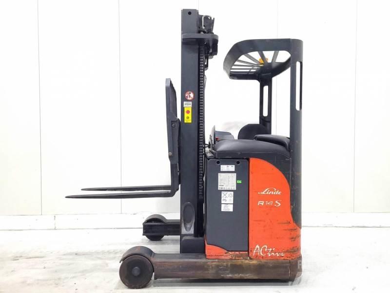 Linde R14-03 Stivuitor cu catarg retractabil