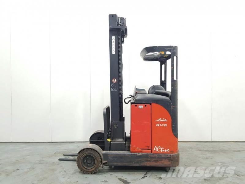 Linde R14G 115 Stivuitor cu catarg retractabil