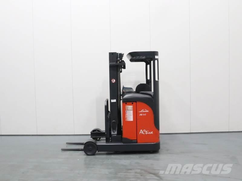 Linde R14S Stivuitor cu catarg retractabil