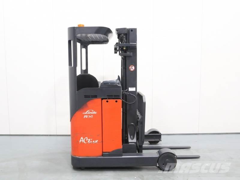 Linde R14S Stivuitor cu catarg retractabil