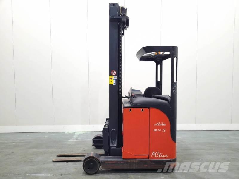 Linde R14S 115 Stivuitor cu catarg retractabil