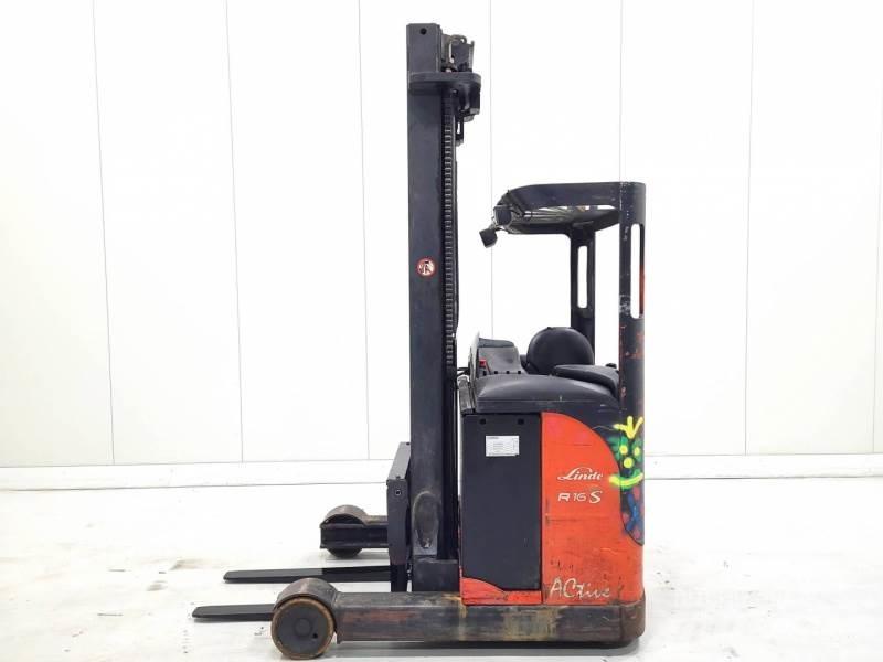 Linde R16 Stivuitor cu catarg retractabil