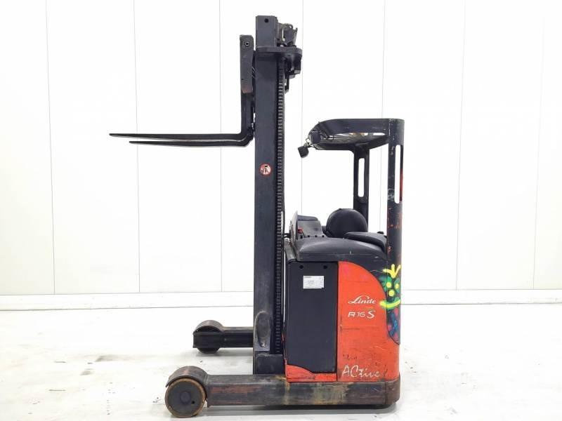 Linde R16 Stivuitor cu catarg retractabil