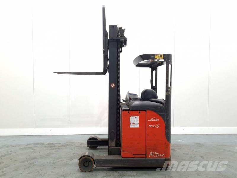Linde R16S 115 Stivuitor cu catarg retractabil