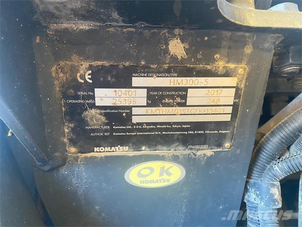 Komatsu HM300-5 Transportoare articulate