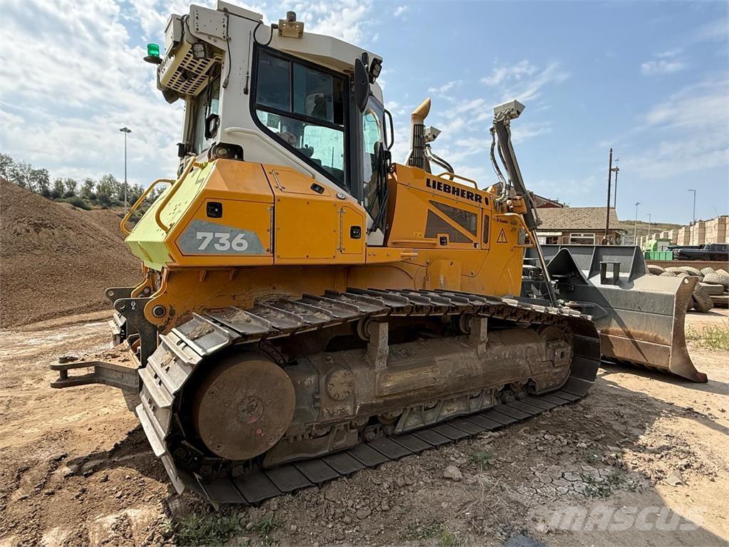 Liebherr PR 736 Buldozere pe senile
