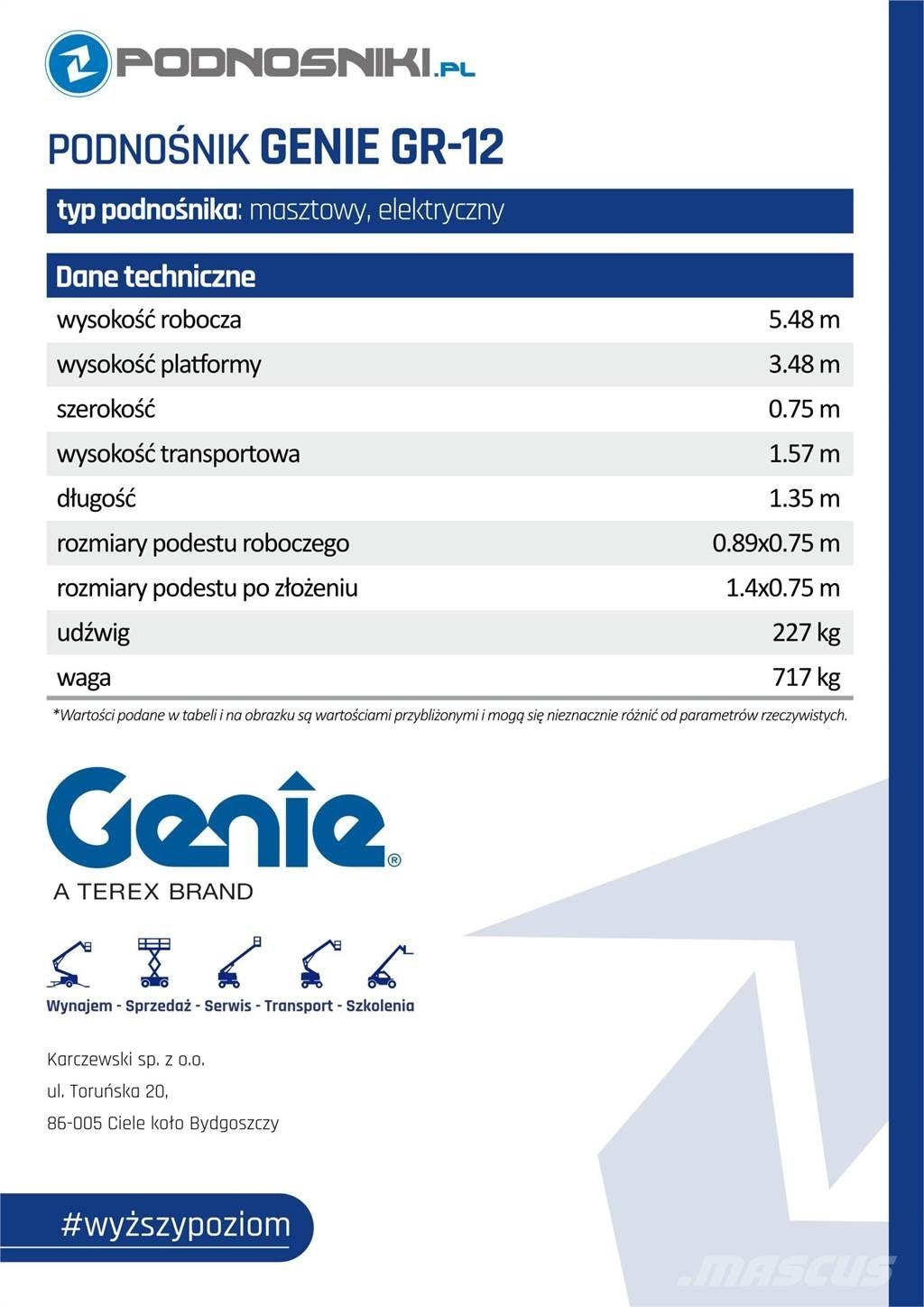 Genie GS-4047 Platforme foarfeca