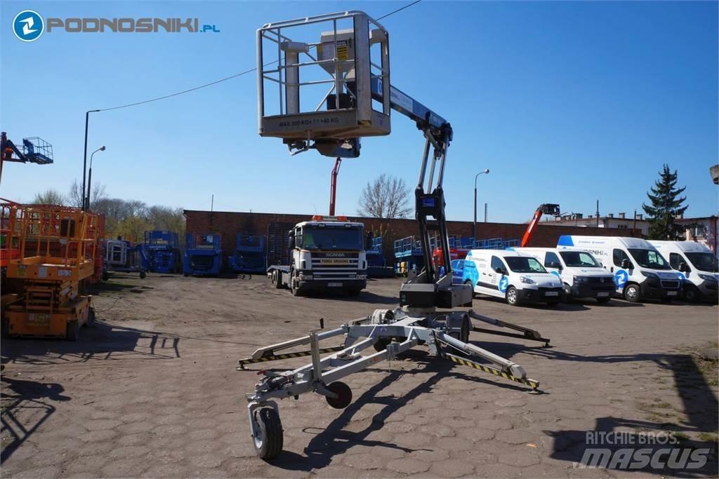 Omme 1550 EBZX Platforme aeriene montate pe remorca