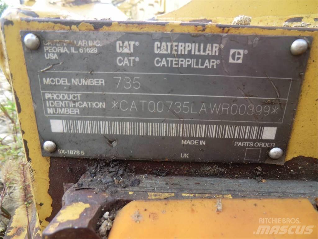 CAT 735 Sasiuri si suspensii