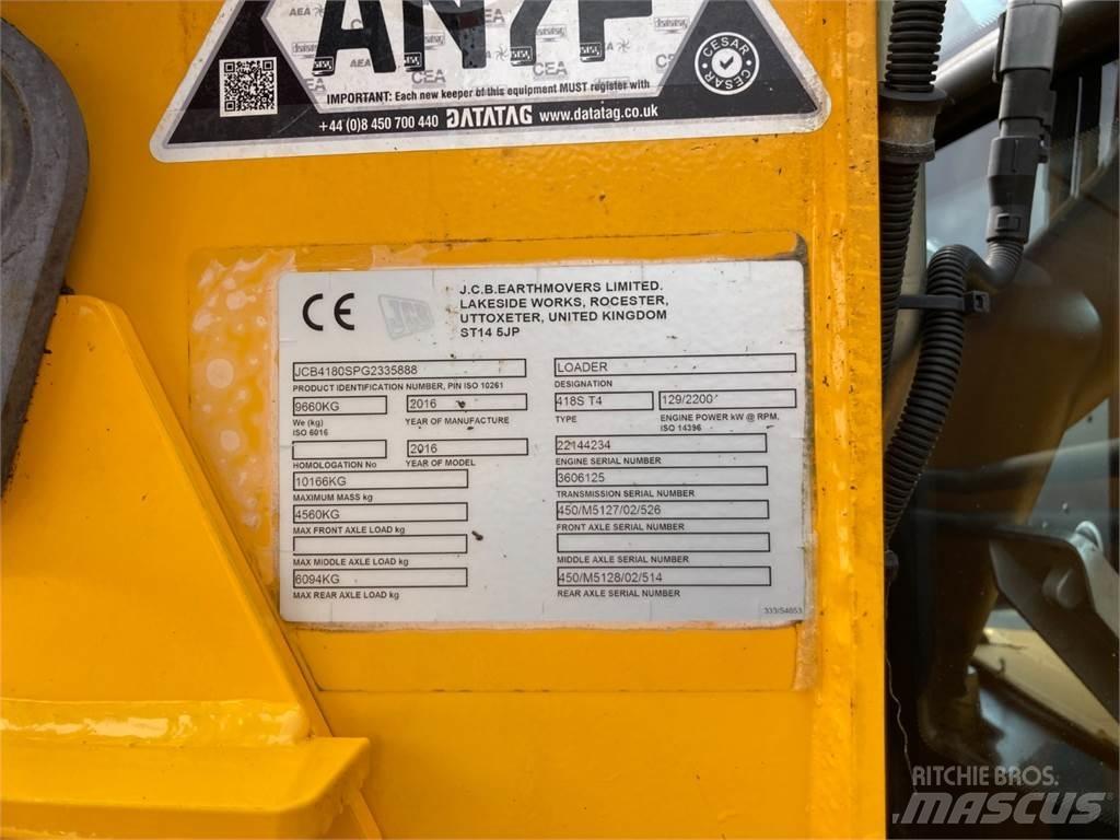 JCB 418S Manipulatoare agricole