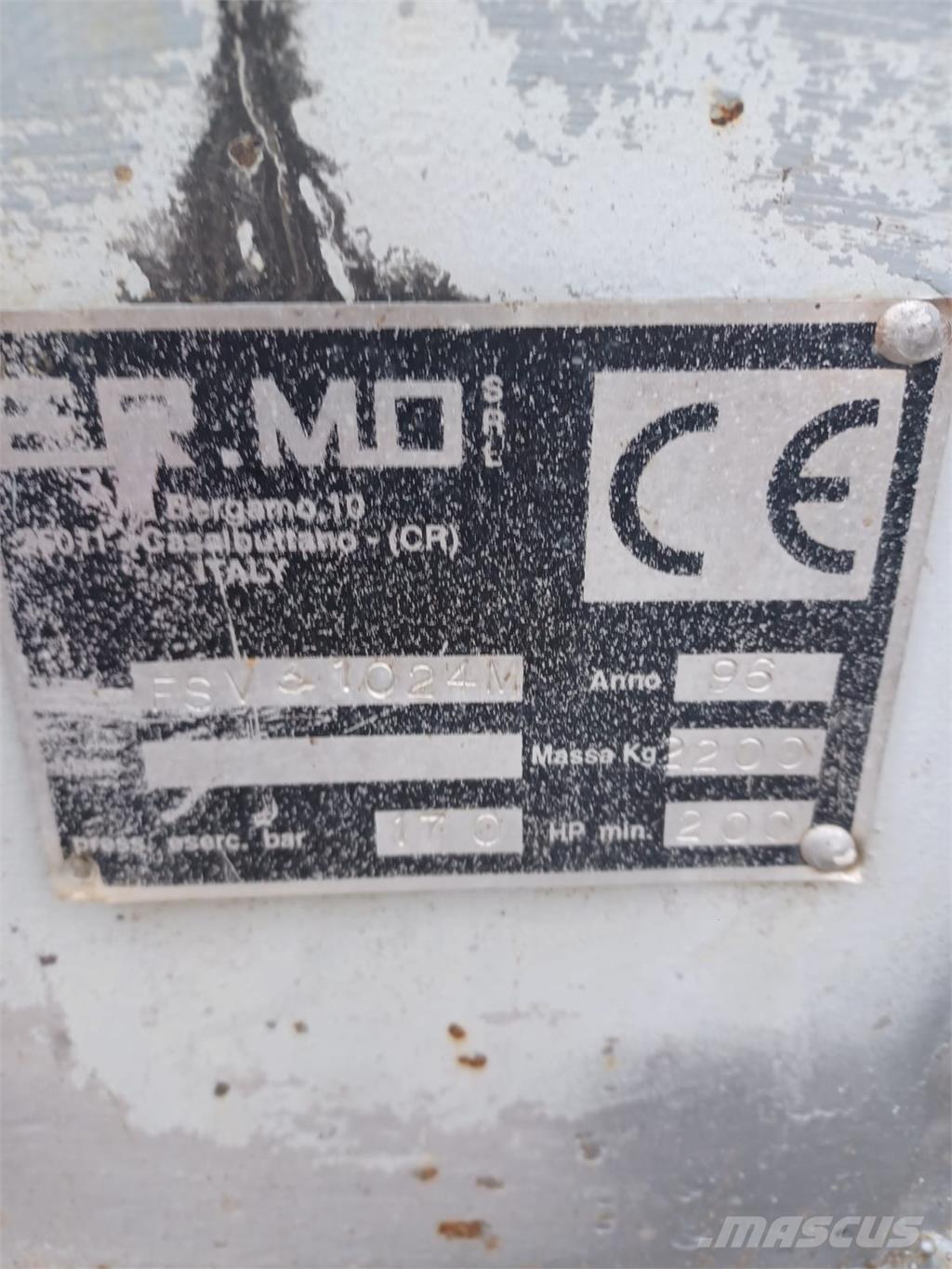 Ermo FSV 3 102 4M Utilaje agricole - Altele