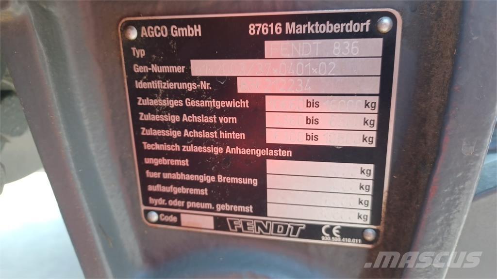 Fendt 828 SCR Tractoare