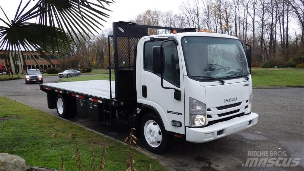 Isuzu NPR Camioane platforma/prelata