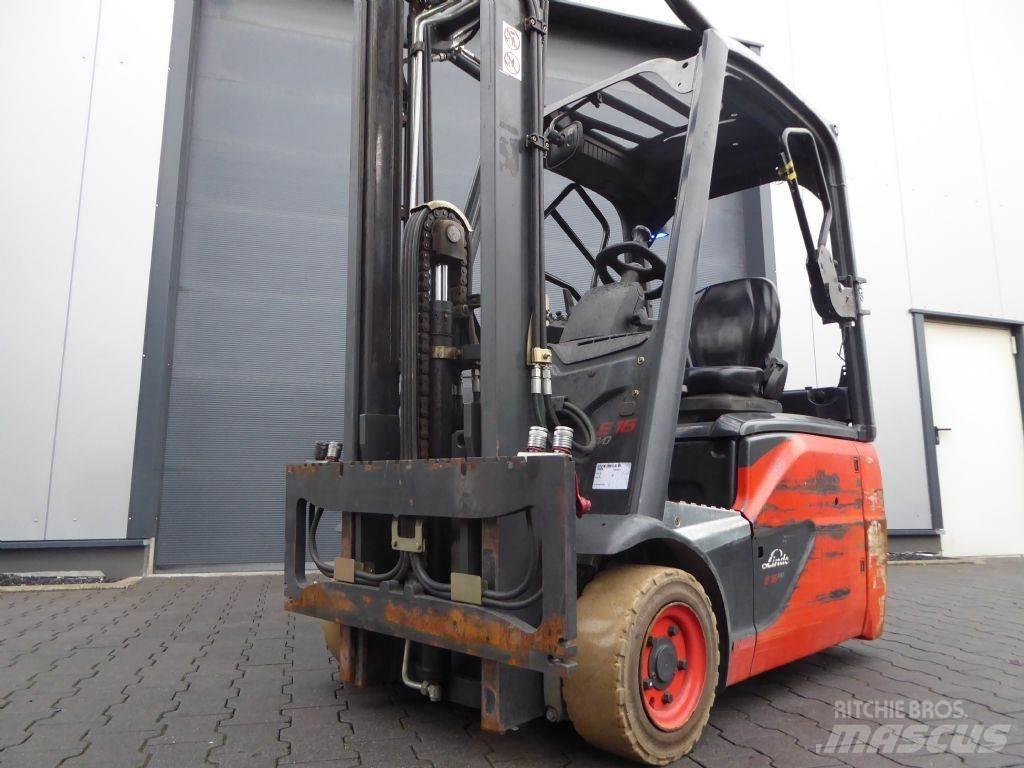 Linde E16-02 Stivuitor electric