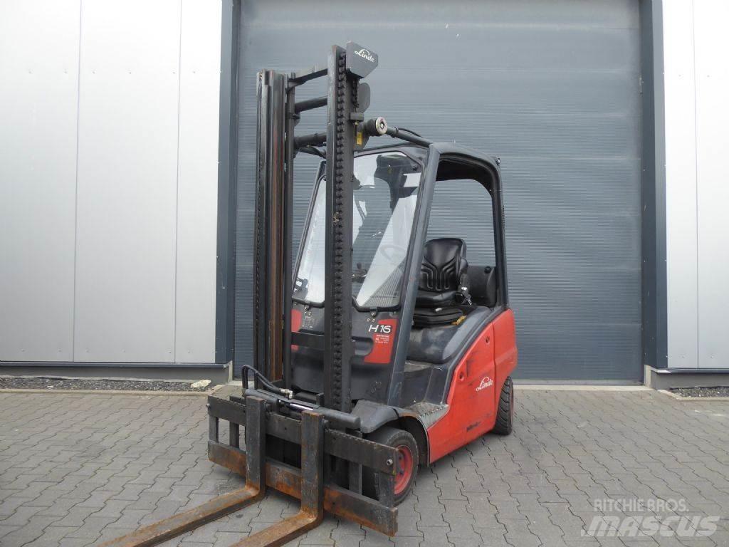 Linde H16D Stivuitor diesel