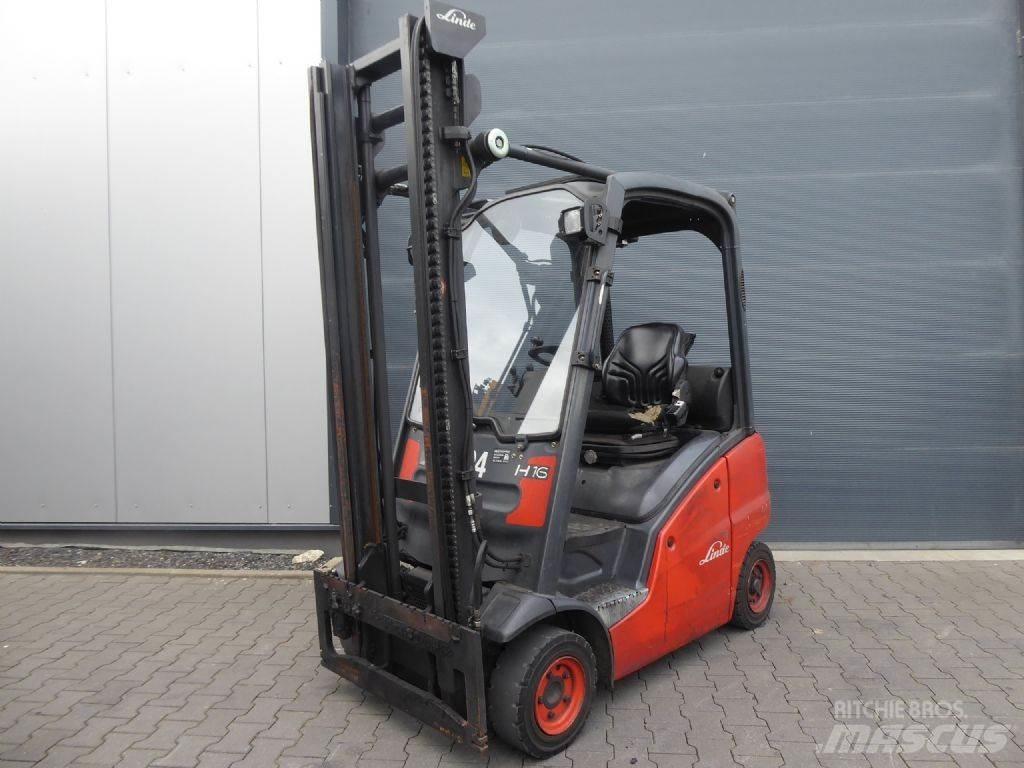 Linde H16D Stivuitor diesel