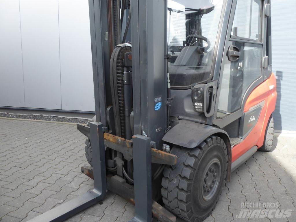 Linde H35D-01 Stivuitor diesel