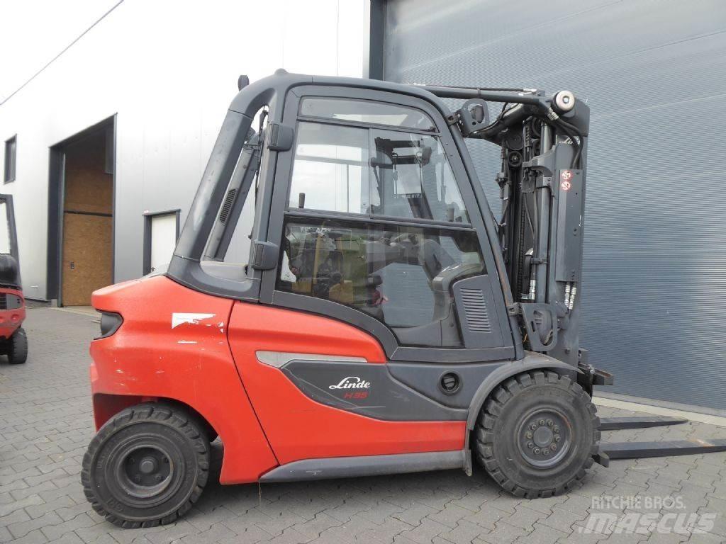 Linde H35D-01 Stivuitor diesel