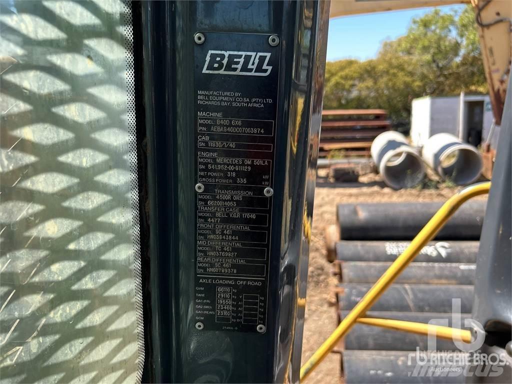 Bell B40D Transportoare articulate