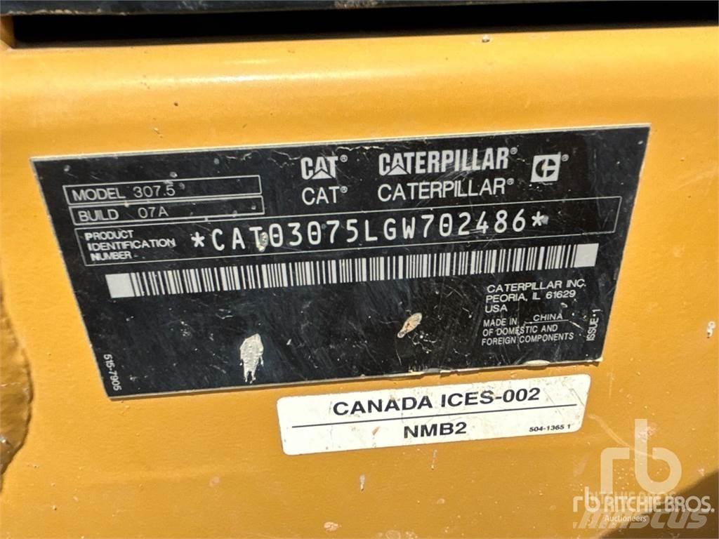 CAT 307.5 Excavatoare pe șenile
