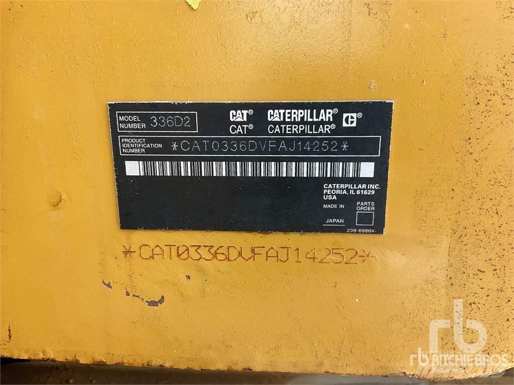 CAT 336D2 Excavatoare pe șenile
