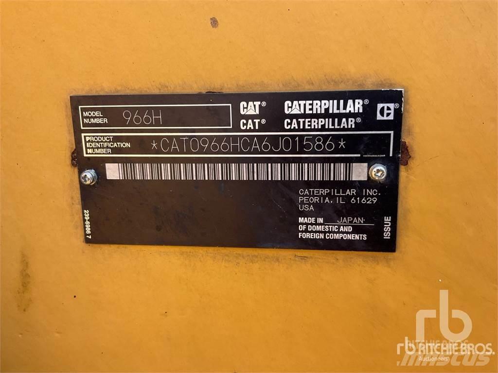 CAT 966H Incarcator pe pneuri