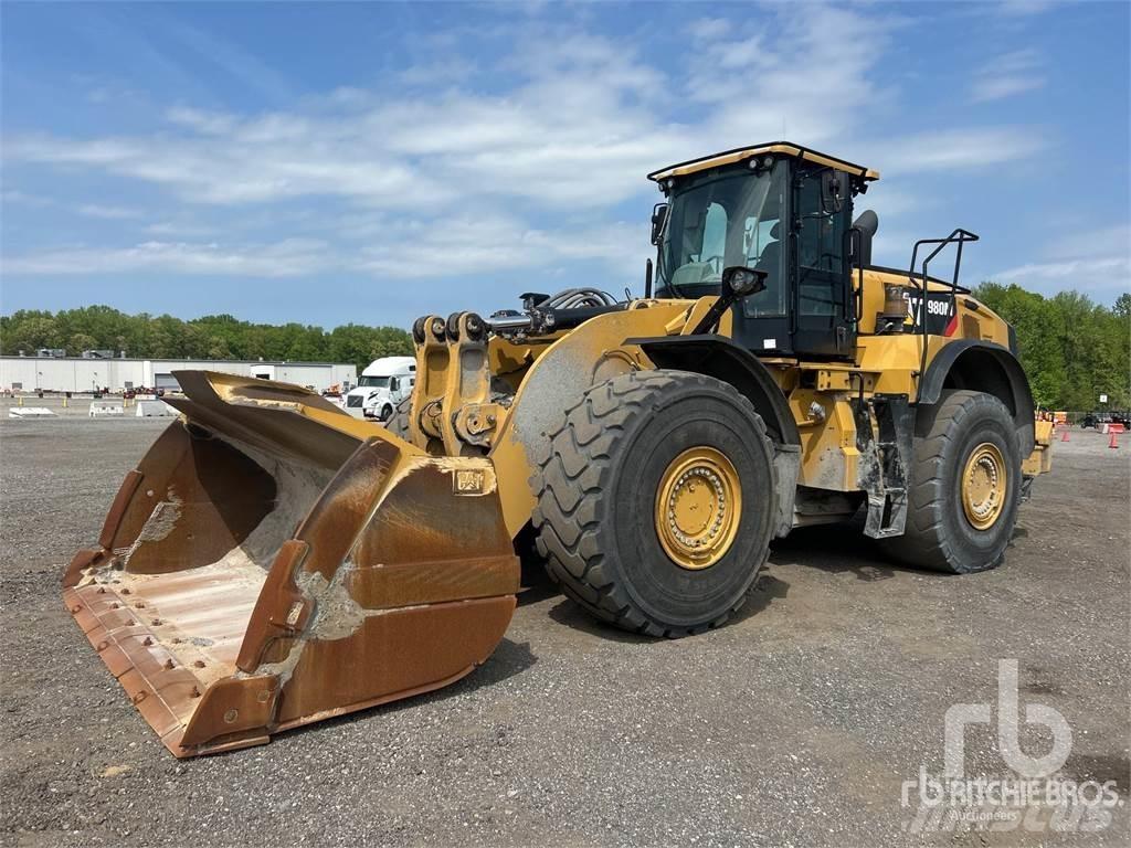 CAT 980M Incarcator pe pneuri
