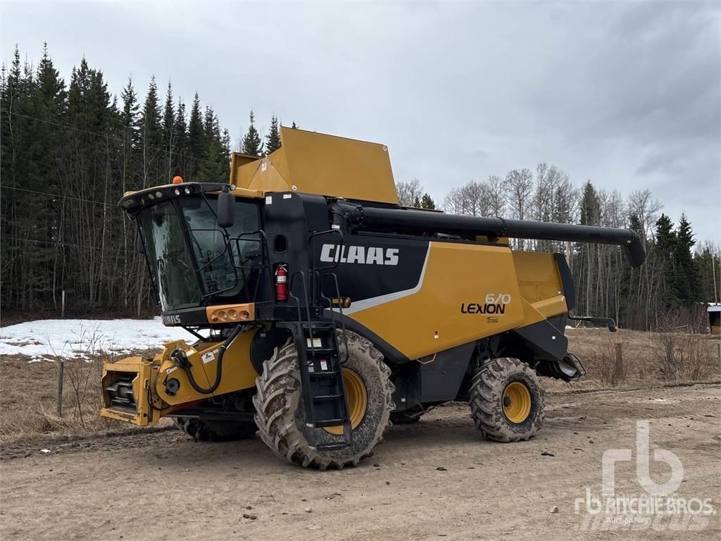 CLAAS 670 Combine de secerat