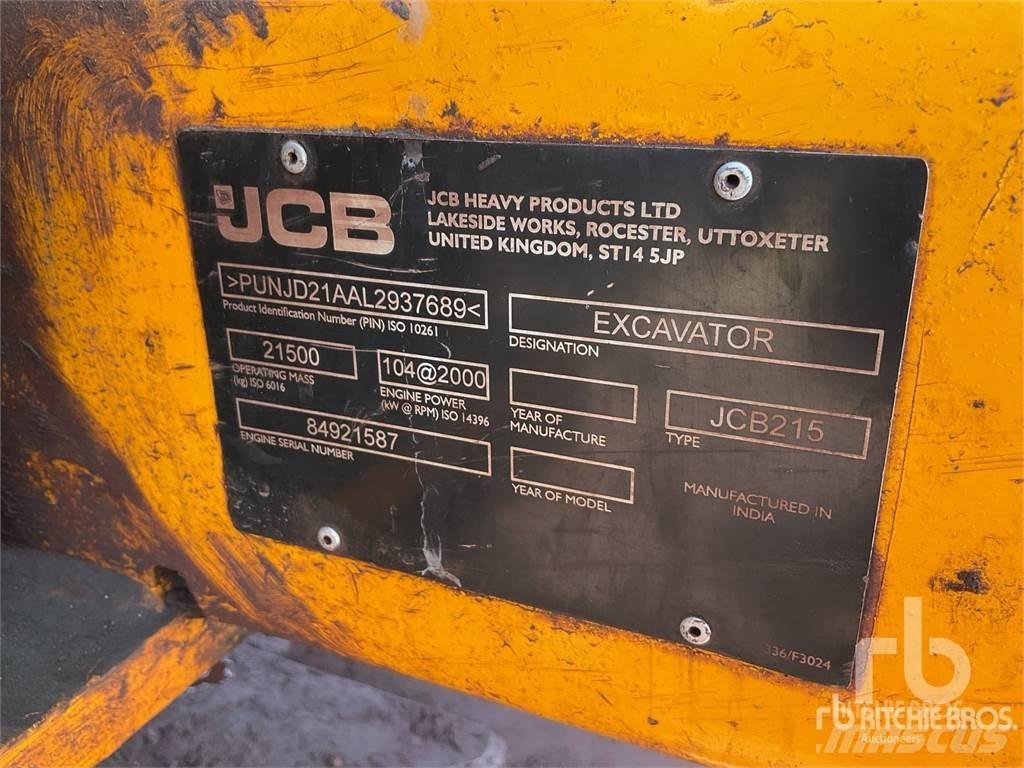 JCB 215LC Excavatoare pe șenile
