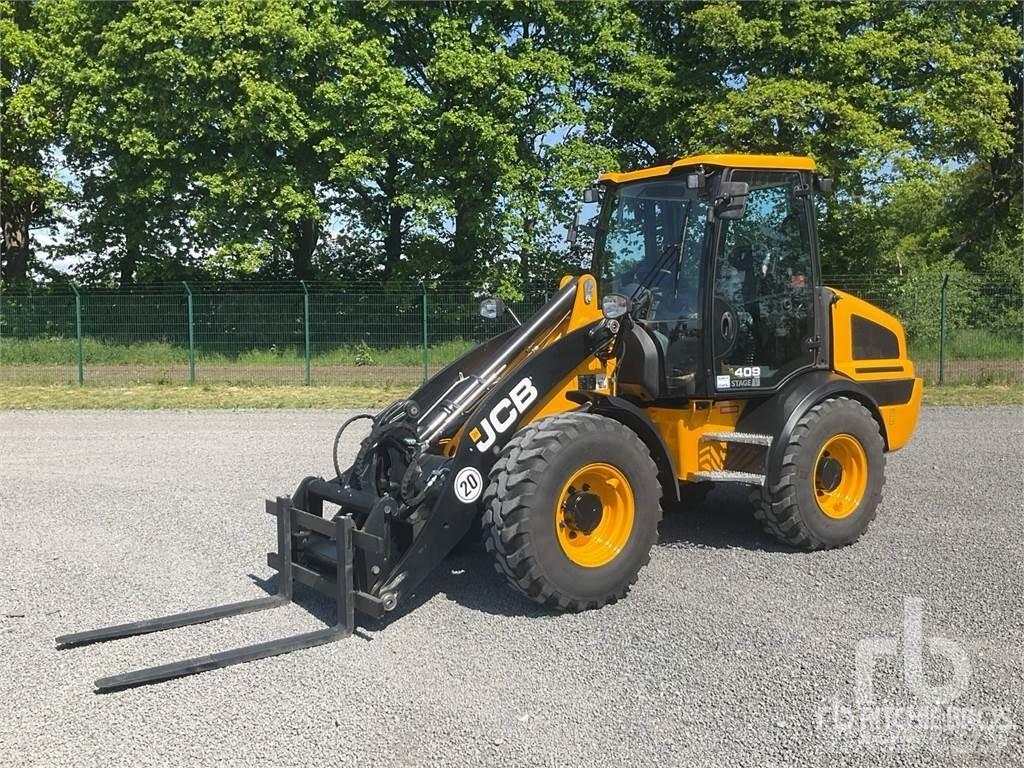 JCB 409 AGRI Incarcator pe pneuri