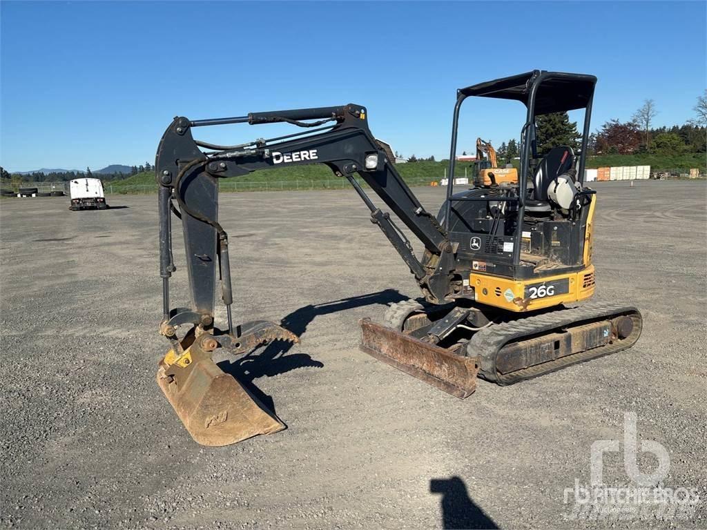 John Deere 26G Mini excavatoare < 7t