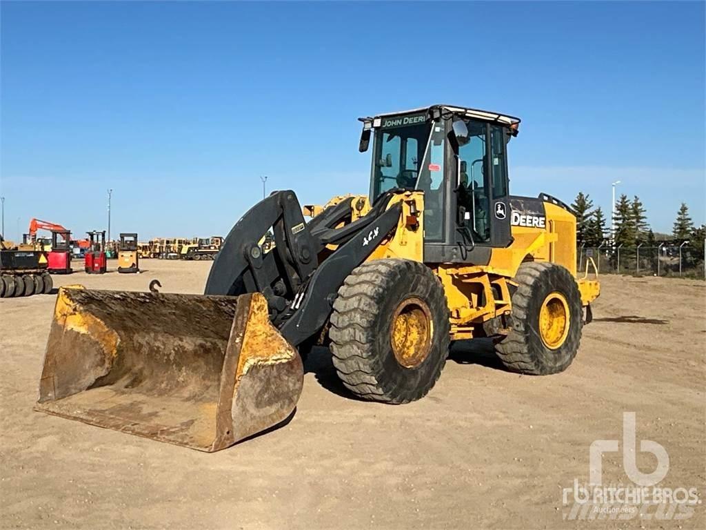 John Deere 544K Incarcator pe pneuri