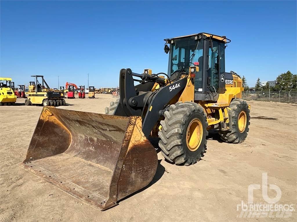 John Deere 544K Incarcator pe pneuri