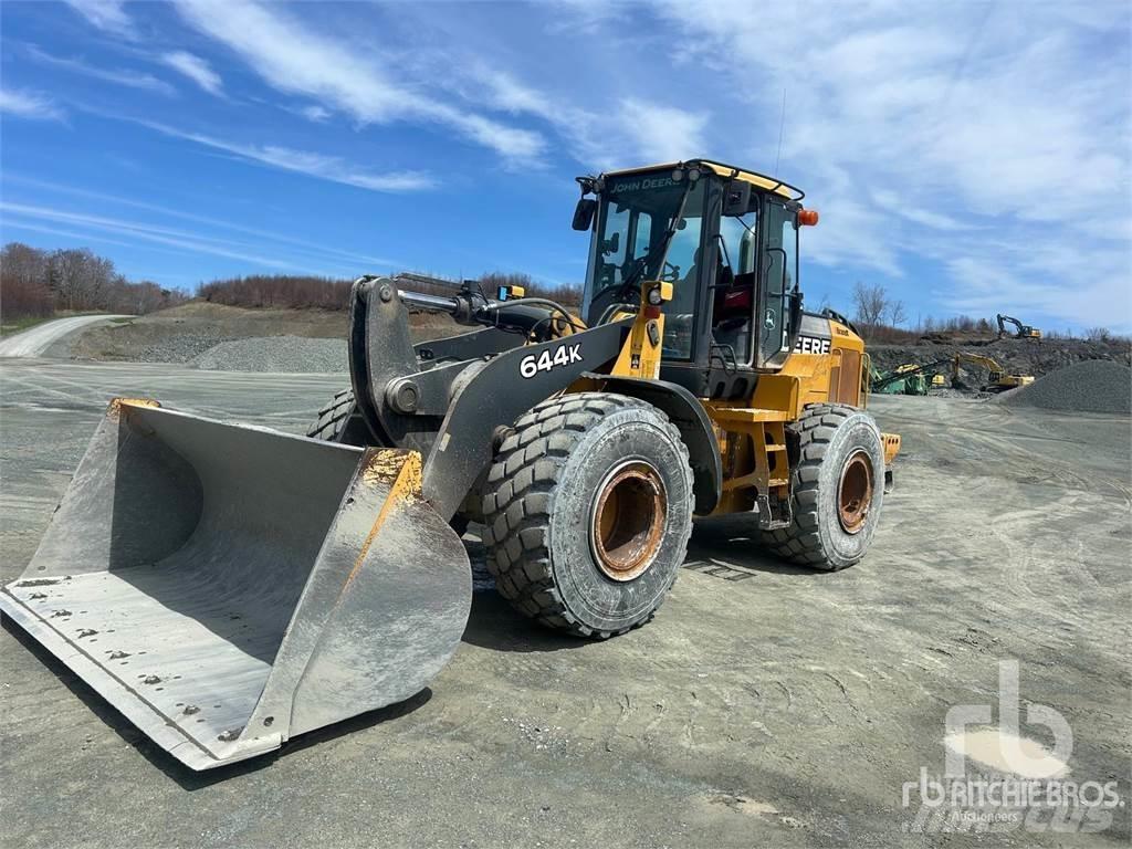 John Deere 644K Incarcator pe pneuri
